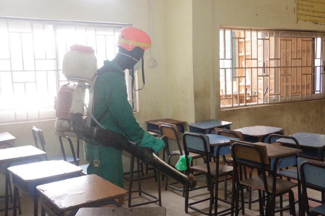 Ahead of reopening… Over 6,000 basic schools in Greater Accra undergo mass disinfection &fumigation