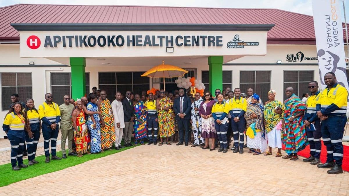 AngloGold unveils GH₵6.7m modern health facilities in Obuasi