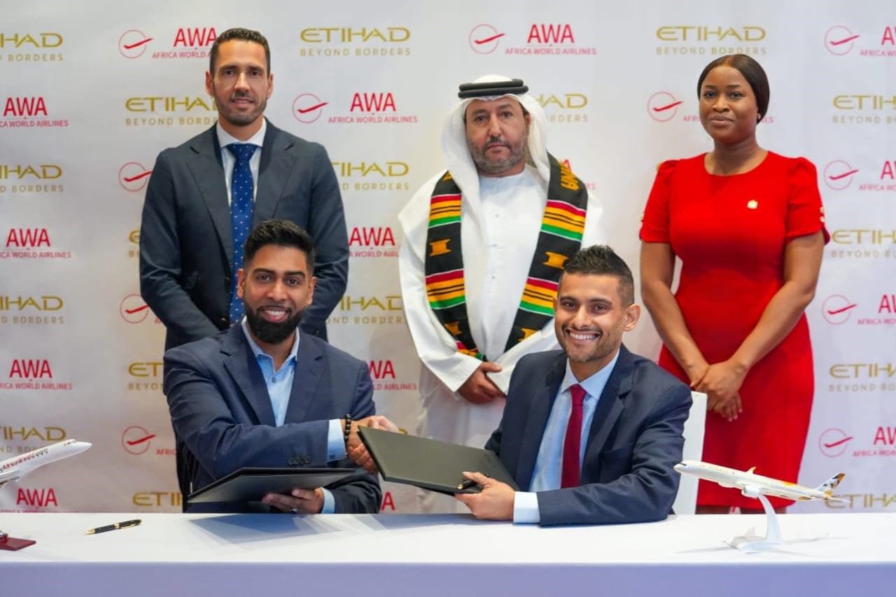 AWA, Etihad Airways seal strategic partnership to expand West Africa connectivity