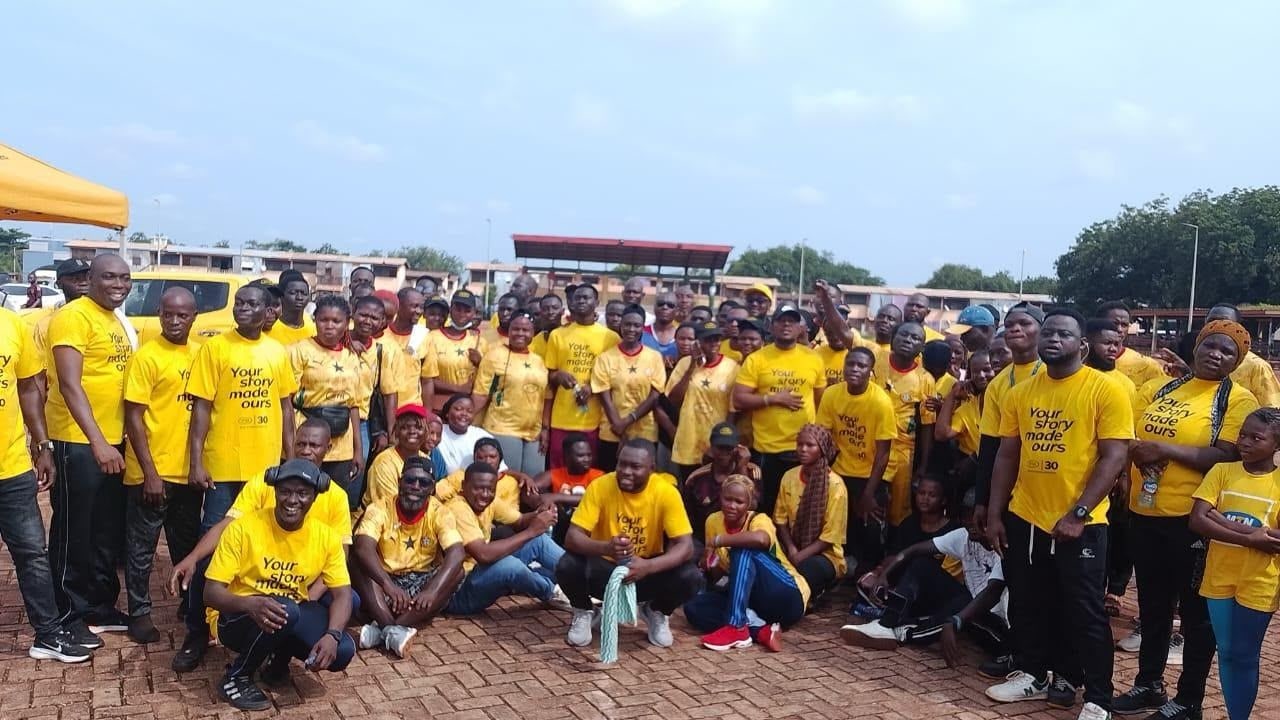 MTN promotes fitness, eye health in Tamale