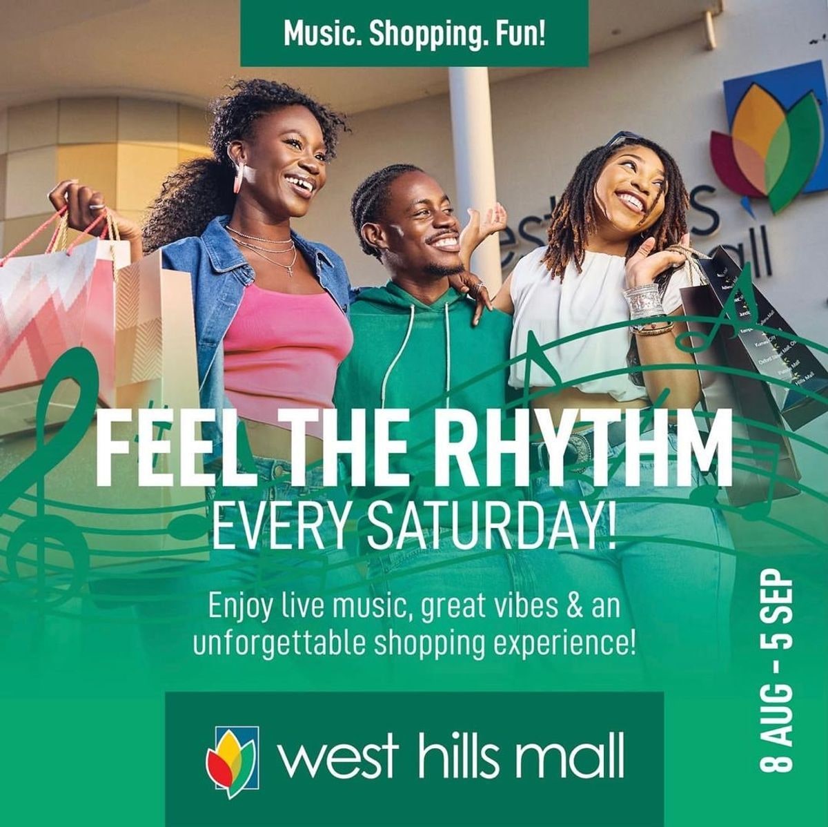 West Hills Mall brings shopping, fun and rewards to life with Summer Retail Trivia