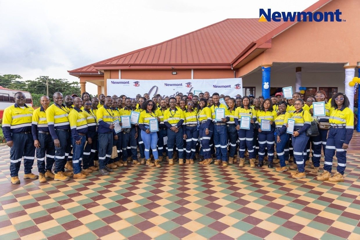 Newmont Ahafo Learnership programme graduates 99 young people from host communities