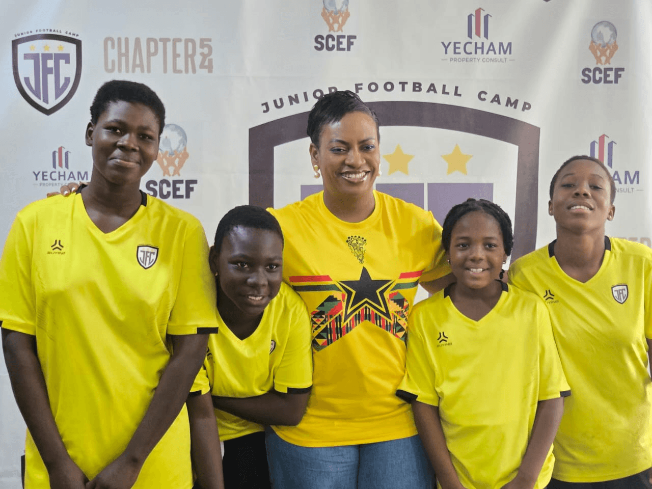 JFC WELL GIRLS continues mentorship journey with COP Lydia Donkor