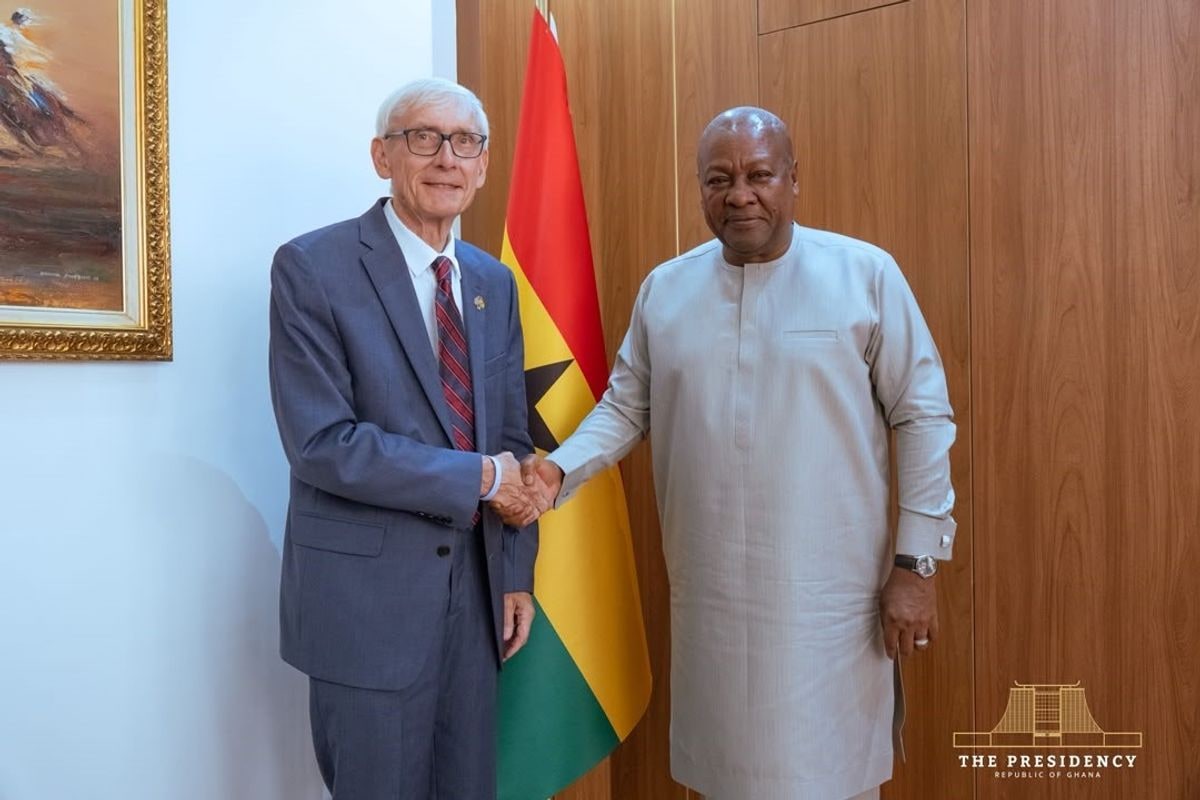 US Governor Tony Evers ends working visit
