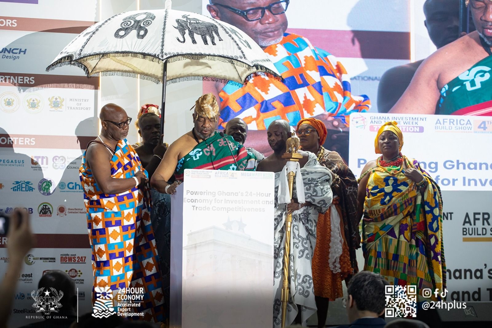 Ga Mantse declares commitment to advancing Ghana's 24H+ Agenda