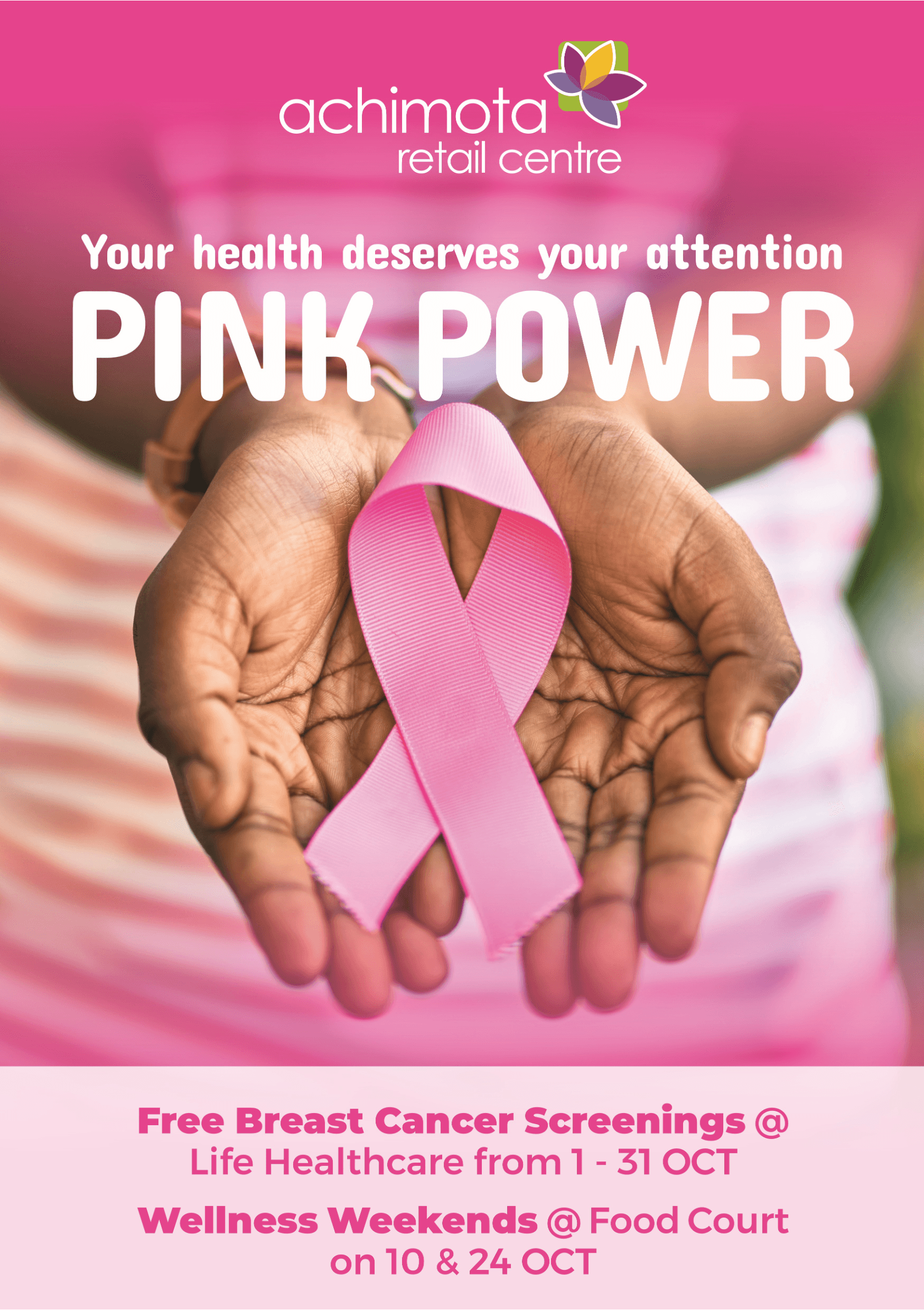 ARC goes pink this October with ‘pink power’ breast cancer campaign