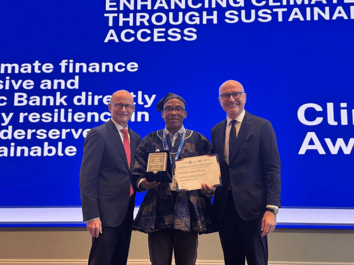 Republic Bank wins Climate Finance award