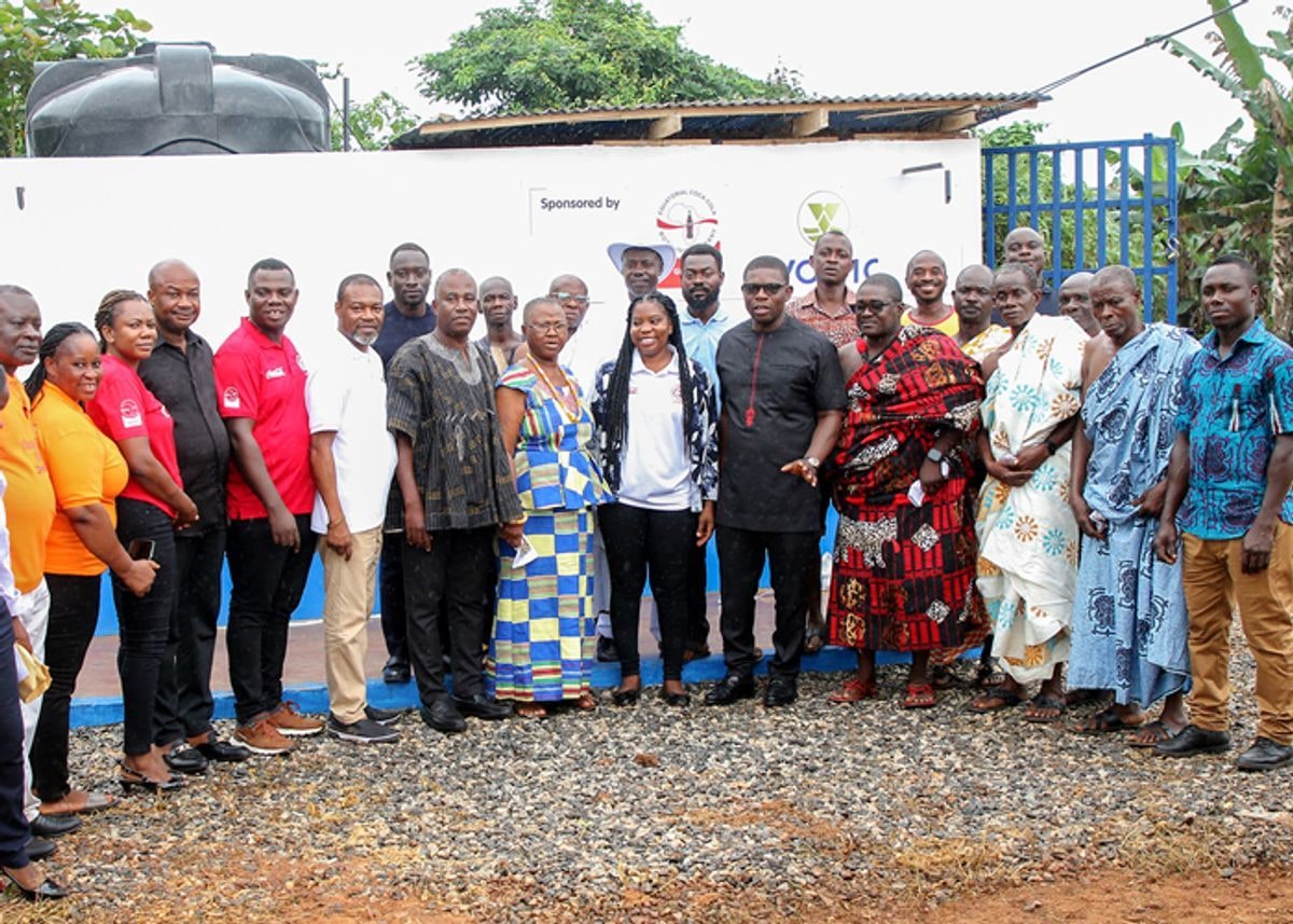 Voltic Commissions Mechanized Borehole to Boost Water Access for Gomoa Osedze Community