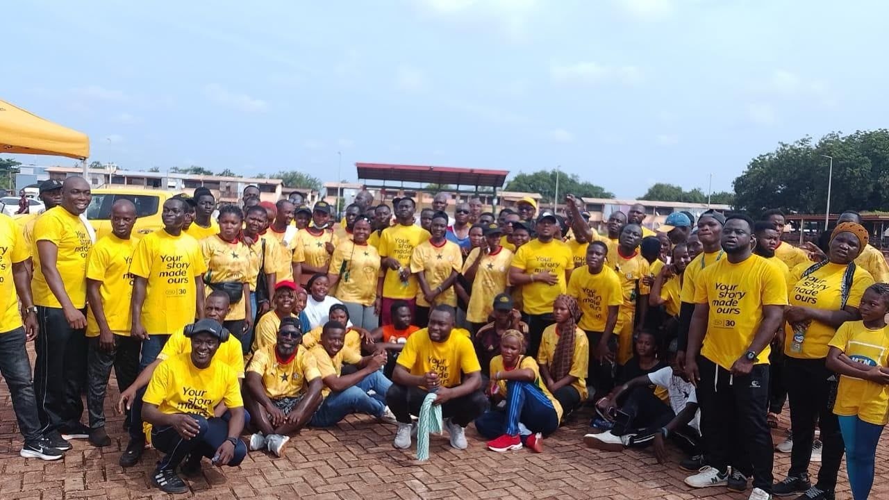 MTN promotes fitness, eye health in Tamale