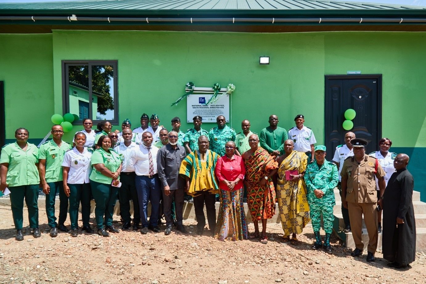 The Hunger Project, Church of Jesus Christ of Latter-day Saints hand over refurbished Emergency Dispatch Centre