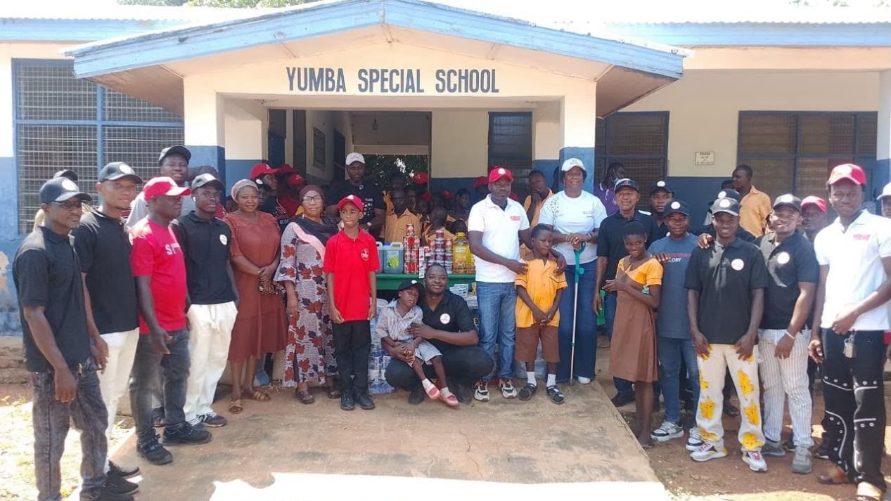 Shekinah Glory Bakery donates food, educational materials to Yumba Special School