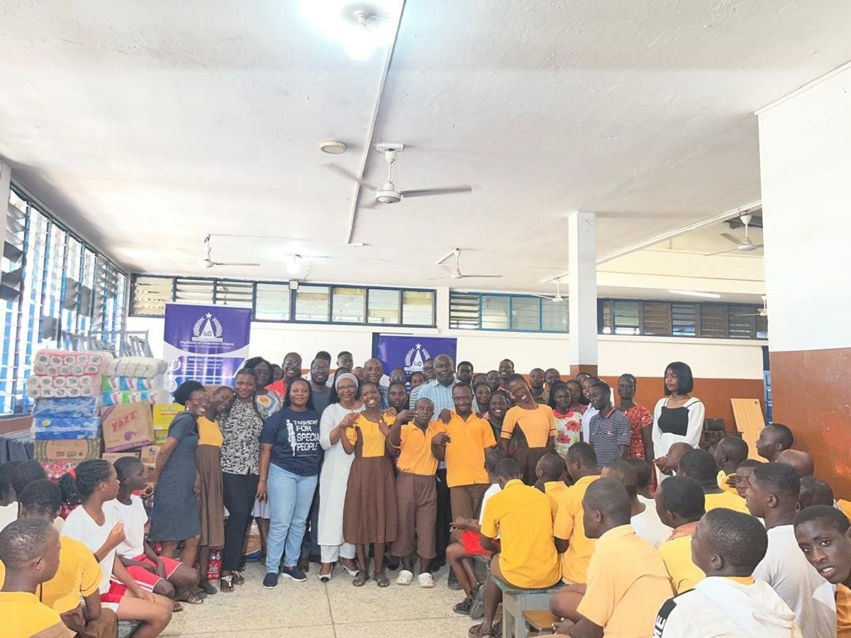 IoD-Gh renews commitment to Dzorwulu Special School with yearly donation