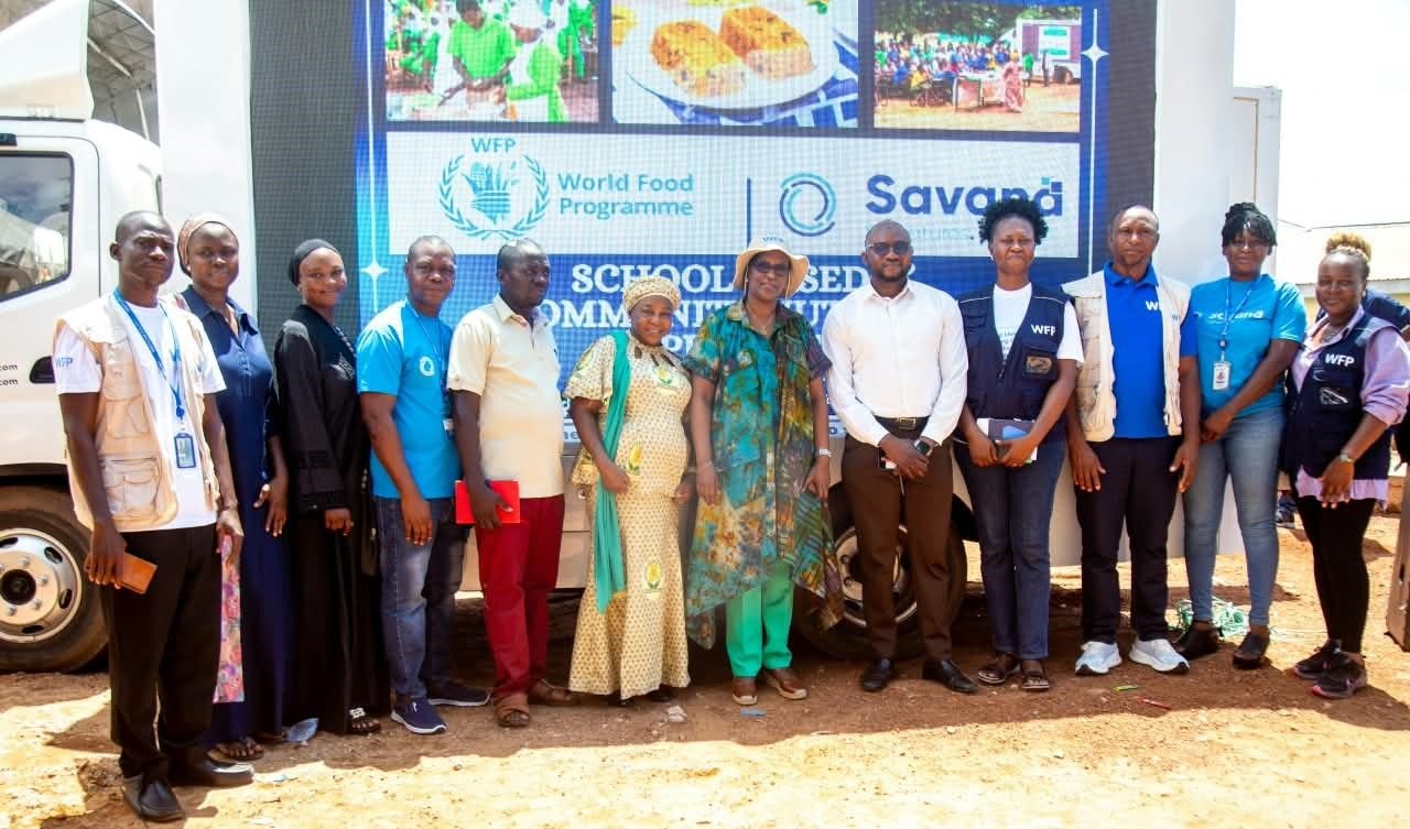 WFP commends Savana Signatures for promoting nutrition education in schools