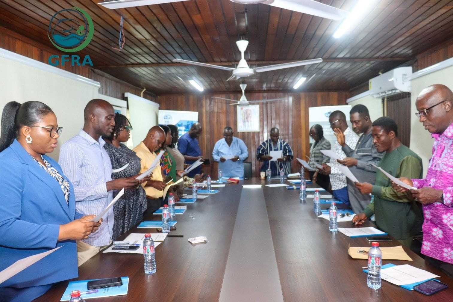 Fisheries Commission inaugurates national-level fisheries co-management committees with support from GFRA
