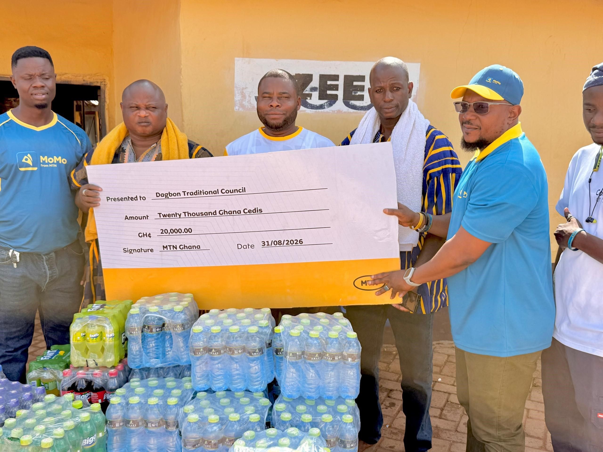 MTN donates to Dagbon Traditional Council
