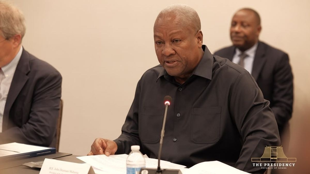 President Mahama unveils new deal with Global Philanthropy
