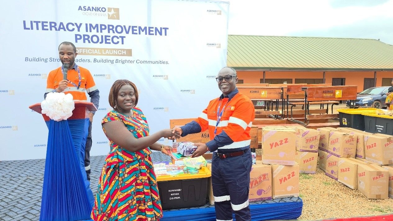 Asanko Gold rolls out Literacy Improvement Project for schools in Amansie districts