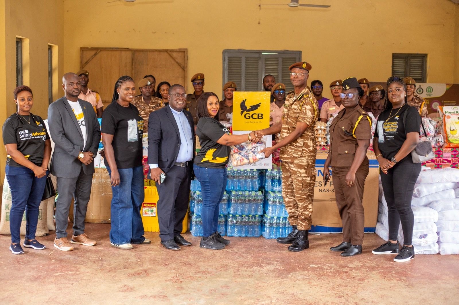GCB Staff CSR: Employees support hospitals, schools and communities across Accra West