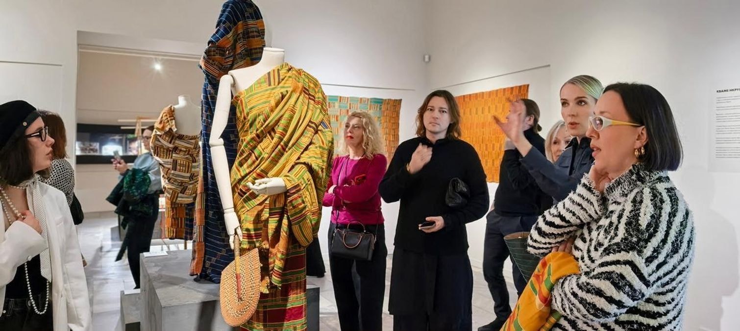 Russia-Africa Summit: Traditional Ashanti Kente on display in Moscow