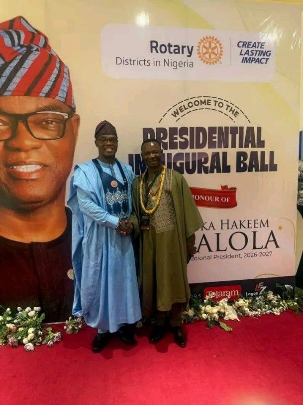History made: African takes the helm at Rotary International