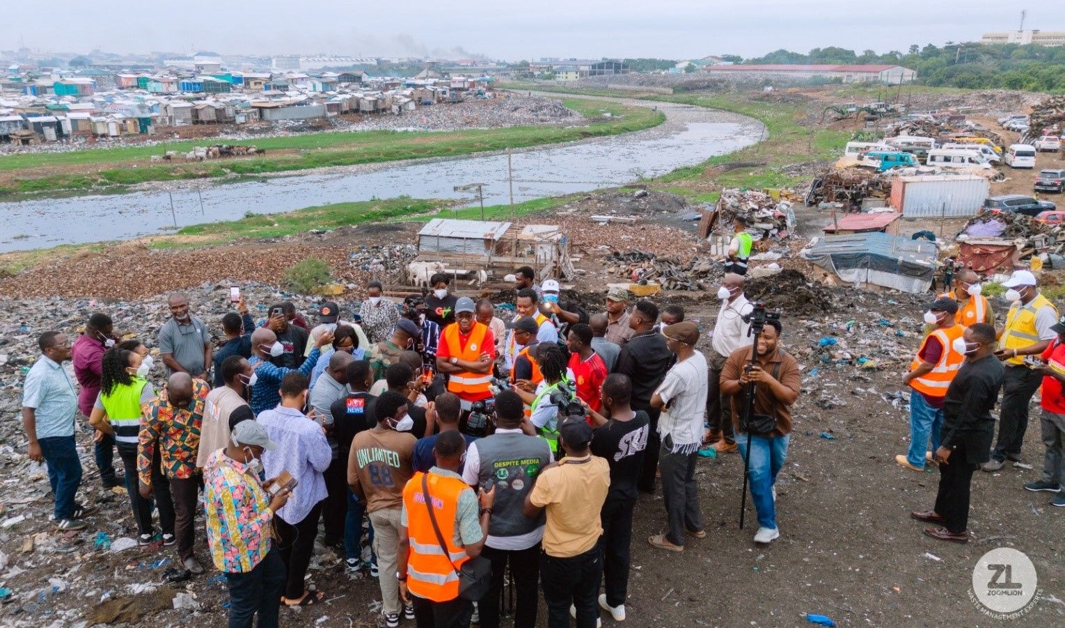 Gov’t mobilises resources to clear Jamestown waste