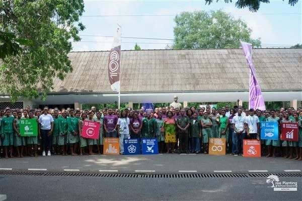 environmental sustainability through tree planting exercise
