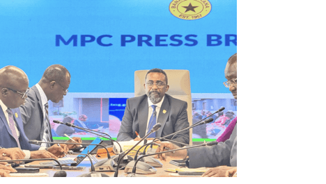 BoG holds rate as fiscal deficit narrows, reserves reach US$12bn    