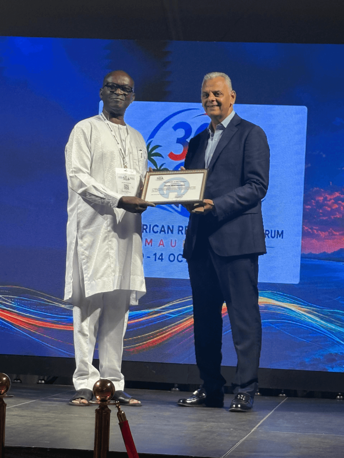 Steve Kyerematen honoured by AIO