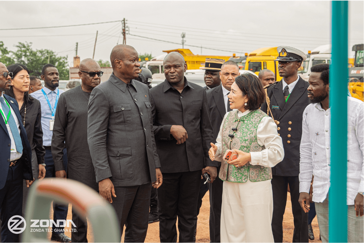 Gabon President hails automotive industry during Zonda Tec visit