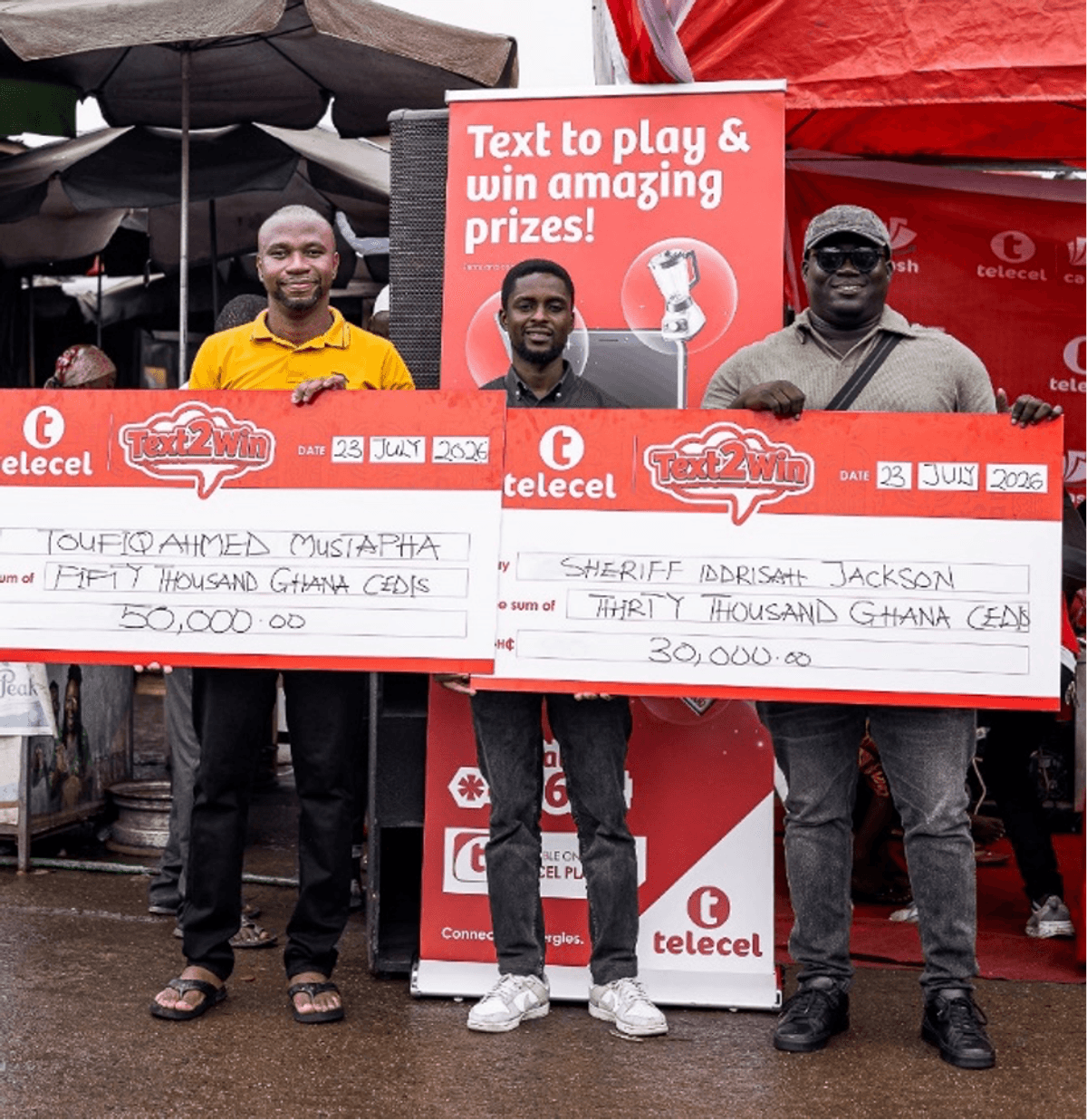 Telecel rewards Text2Win winners with GH¢90,000 as second cycle opens
