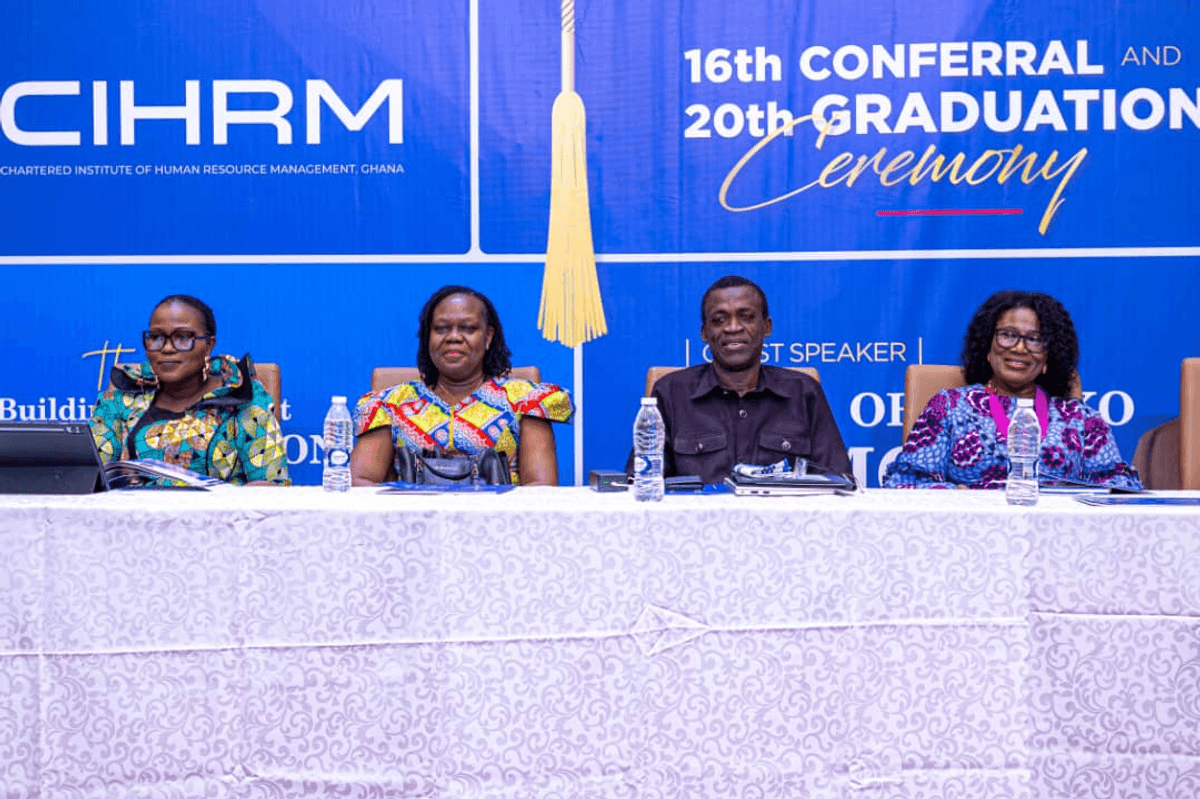 CIHRM Ghana confers chartered status on 35 HR professionals, admits 182 associate members