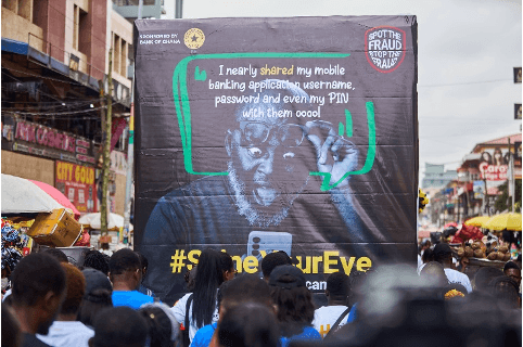 Ghana Association of Banks culminates #ShineYourEye anti-fraud roadshows with final public education float in accra