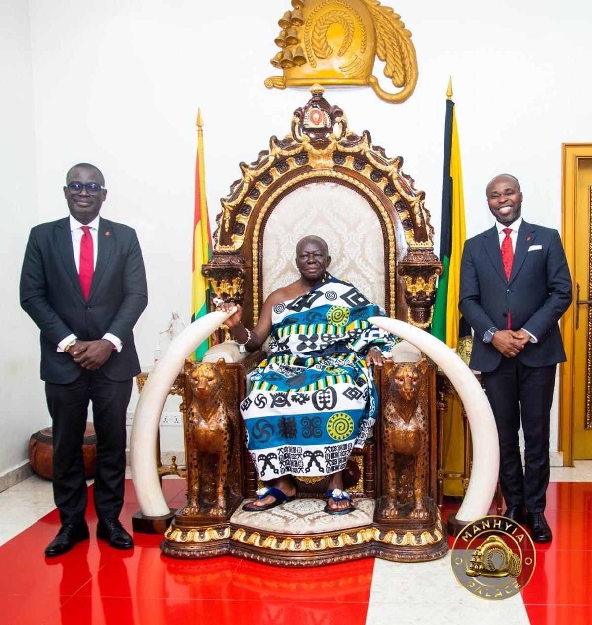 UBA pays courtesy call on Asantehene
