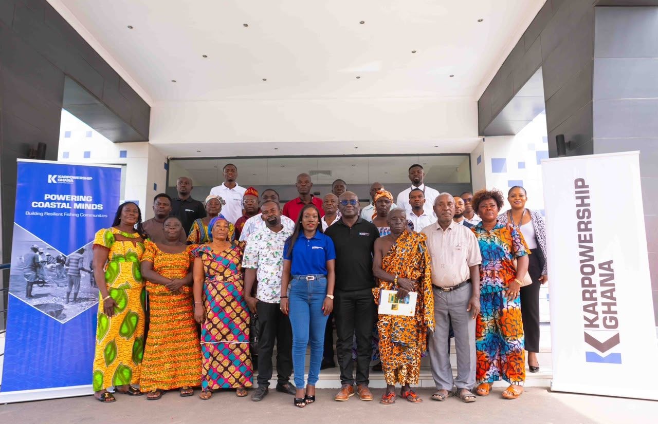 Karpowership trains fisherfolk on fire safety, hygiene and financial management