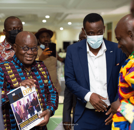 Ghana Gold Expo Report 2021 presented to President Akufo-Addo
