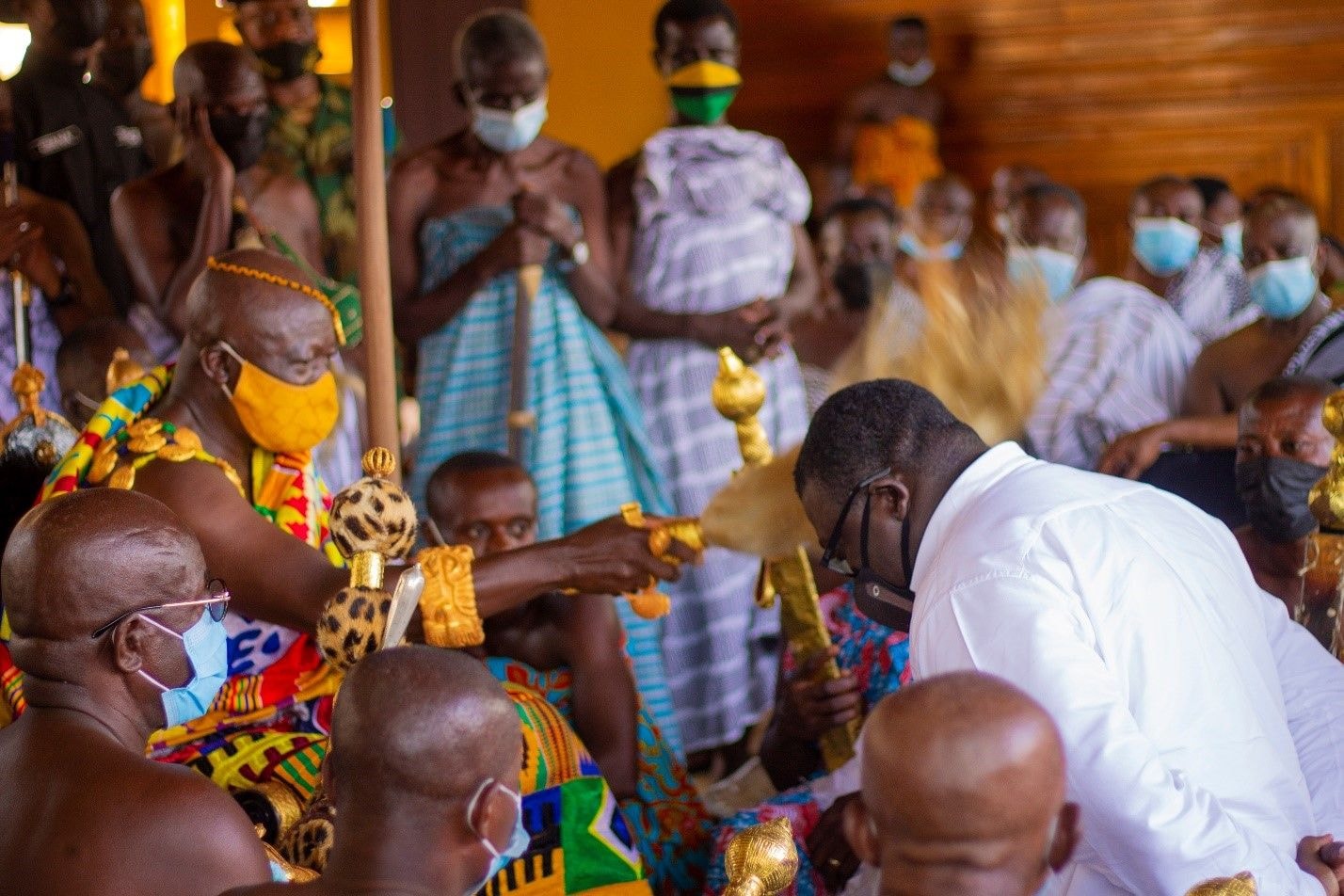 Asantehene endorses Zeepay Mobile Money and MD