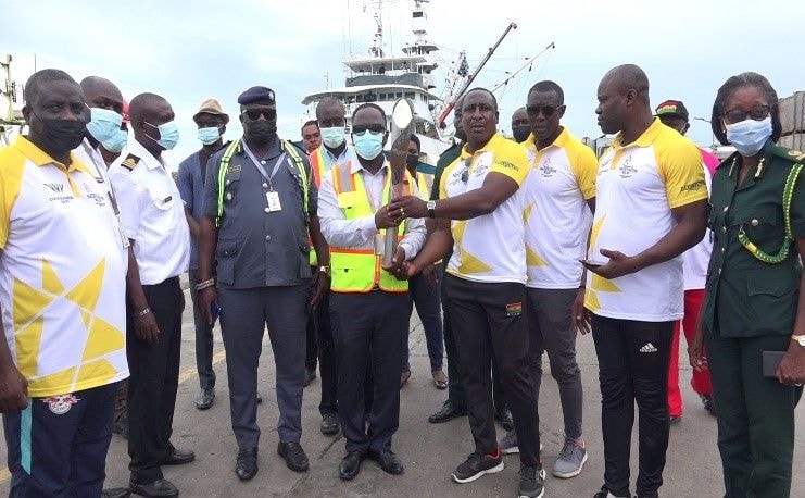 Tema Fishing Harbour hosts Queen Baton Relay