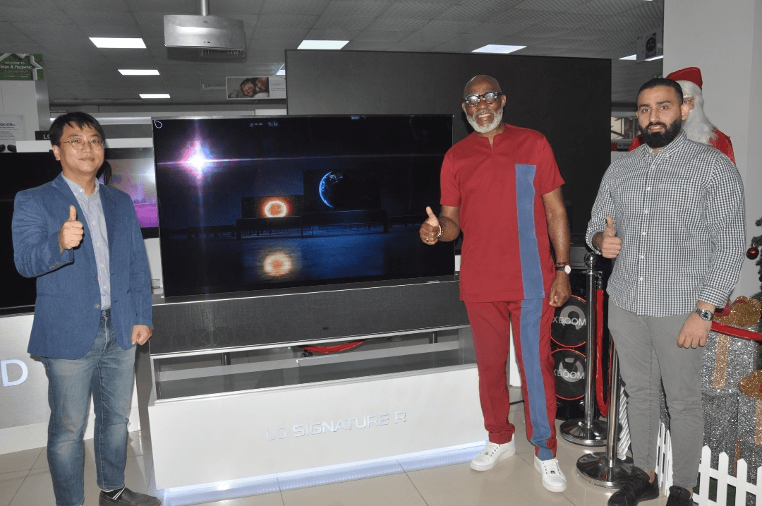 LG launches world’s first rollable® OLED TV in Africa
