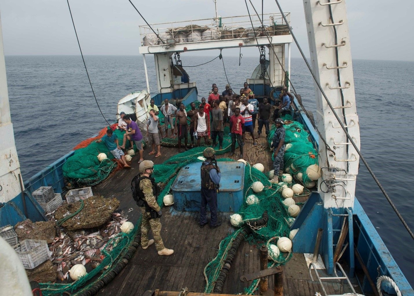 Licensed fishing vessels unmasked as illegal Chinese fronts