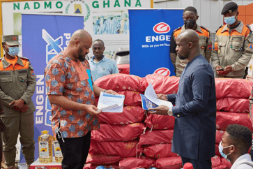 Engen  supports victims of Bogoso-Appiate explosion