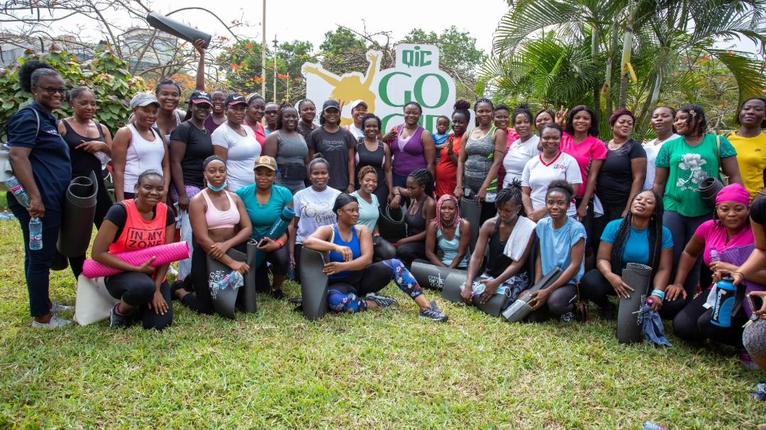 Huge turn up at QIC Go Girl Mega Wellness Meet-up