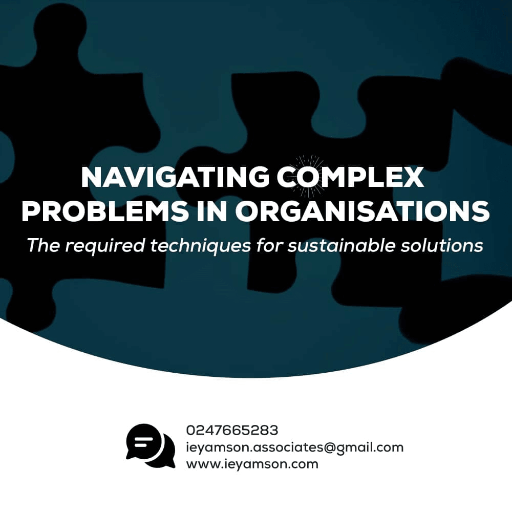 Navigating complex problems in organisations – Shifting to rational complex problem-solving approaches