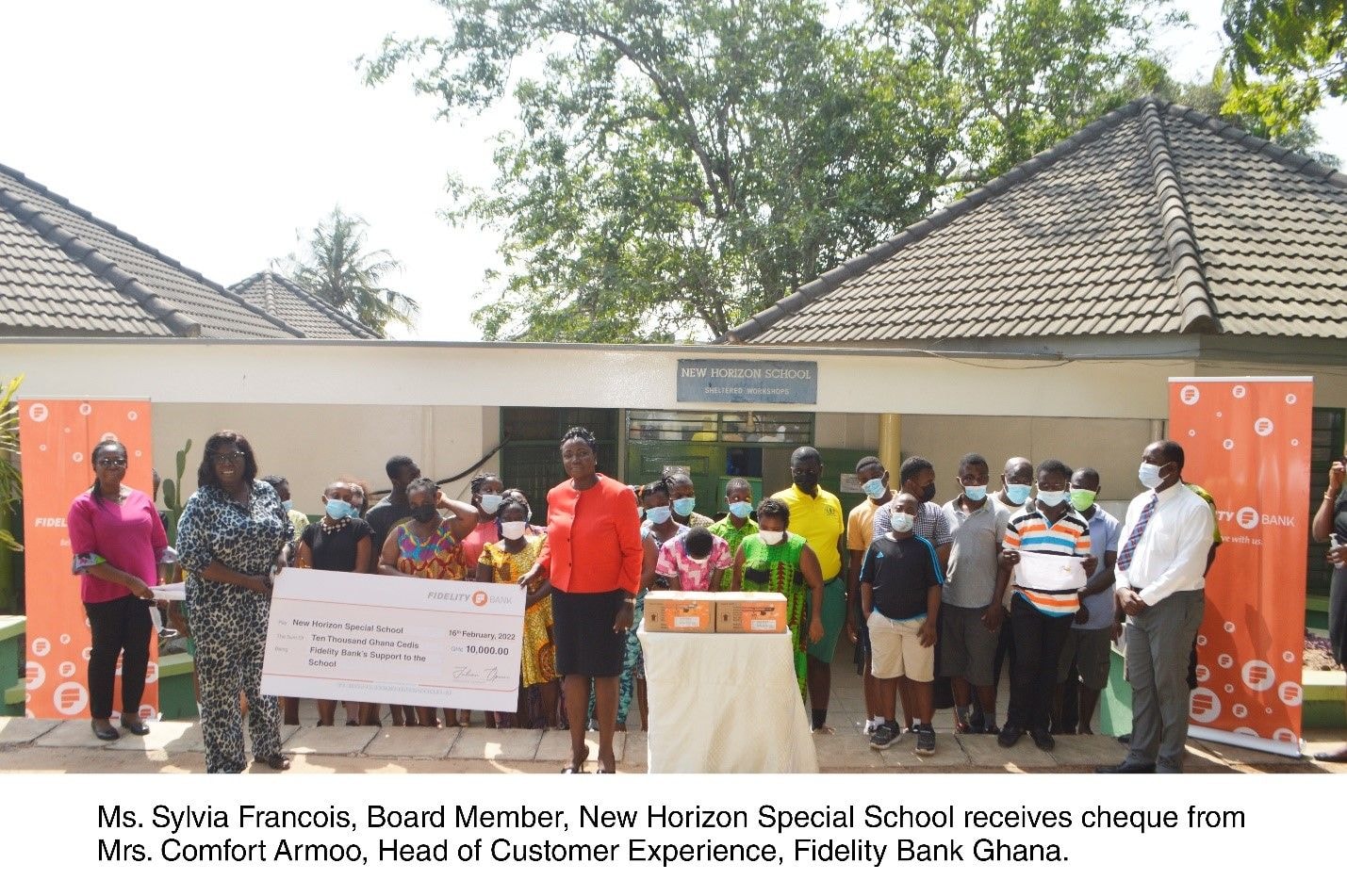 Fidelity Bank celebrates National Chocolate Day with New Horizon Special School