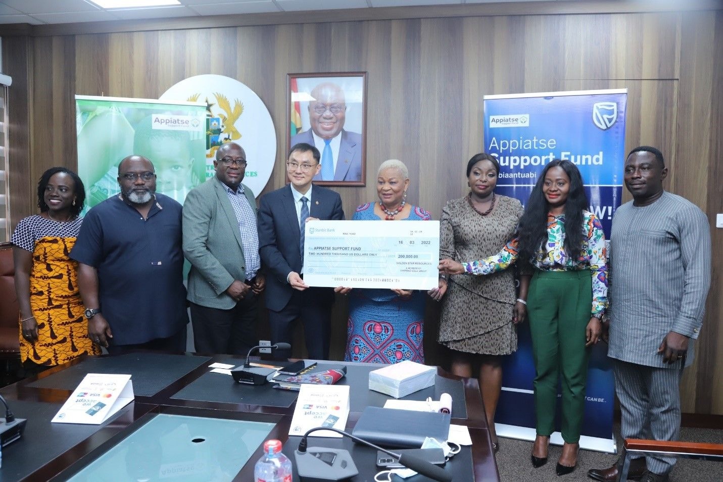 Golden Star Wassa supports Appiatse Support Fund