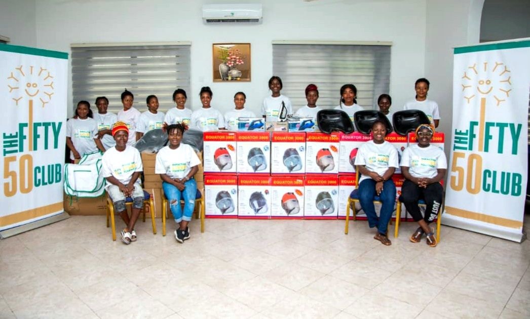 The Fifty 50 Club supports 23 individuals in Obuasi