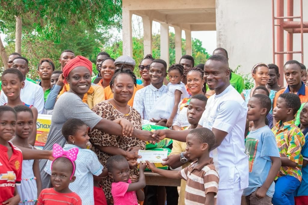 Obuasi Bitters CEO donates to Village of Hope Orphanage