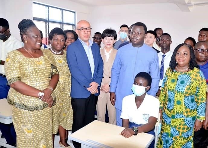 Huawei donates to support students with hearing impairment at Mampong