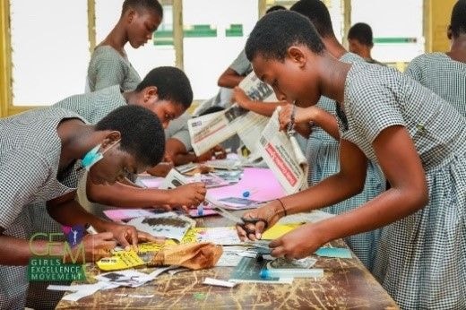Girls Excellence Movement, Bluetown partner to train ABUSCO girls