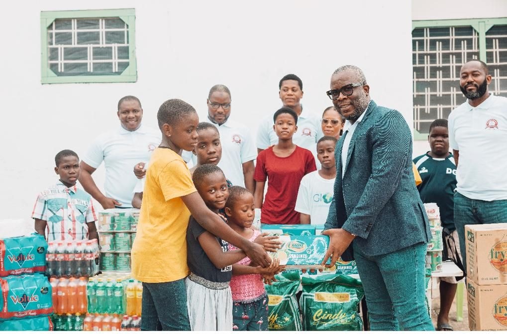Franklyn and Partners put smiles on inmates of Teshie Children’s home