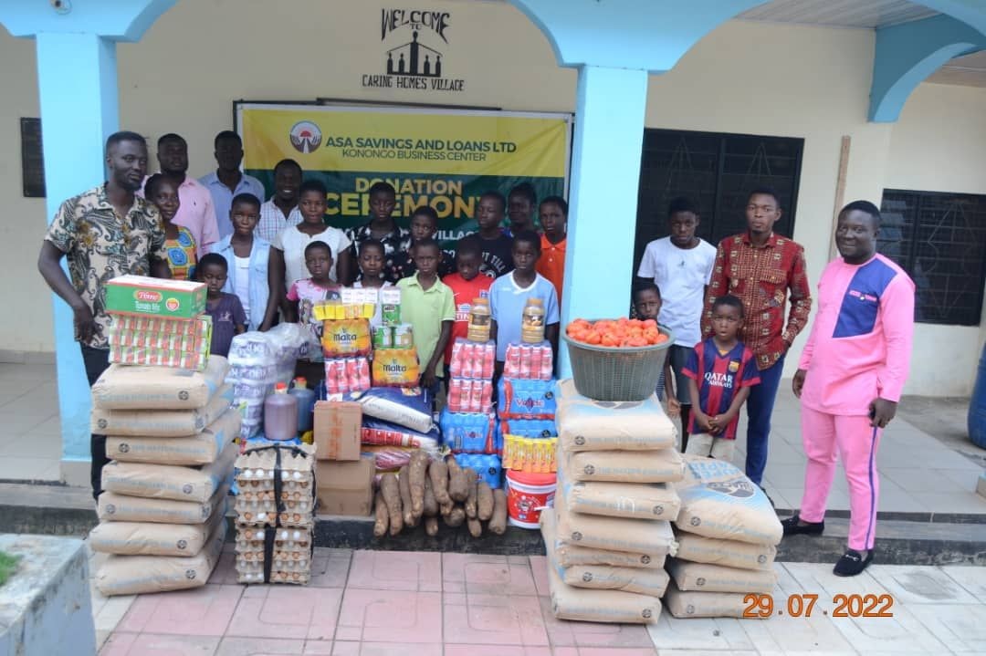 ASA Savings and Loans supports Caring home Village
